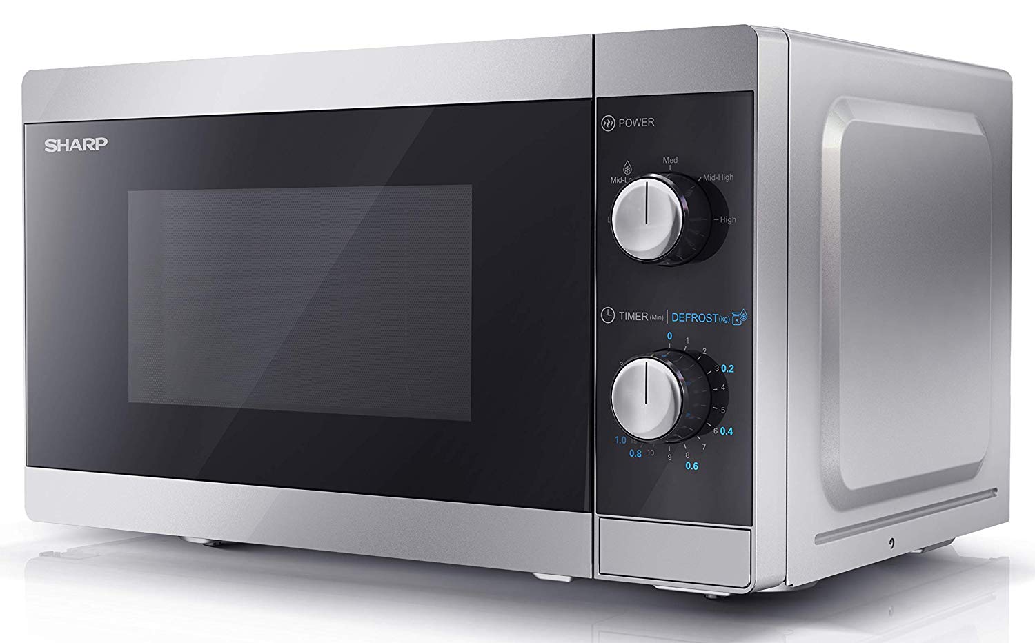 Sharp YC MS01U S 20L 800W Microwave Mtg06 20lt 800w microwave with grill